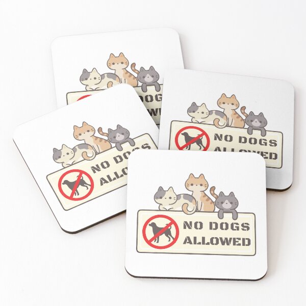 Item preview, No dogs allowed union rules designed and sold by PellSilversmith.