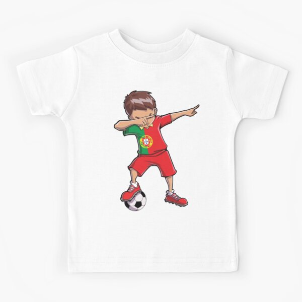 Dabbing Soccer Boy Morocco Jersey Shirt - Moroccan Football T