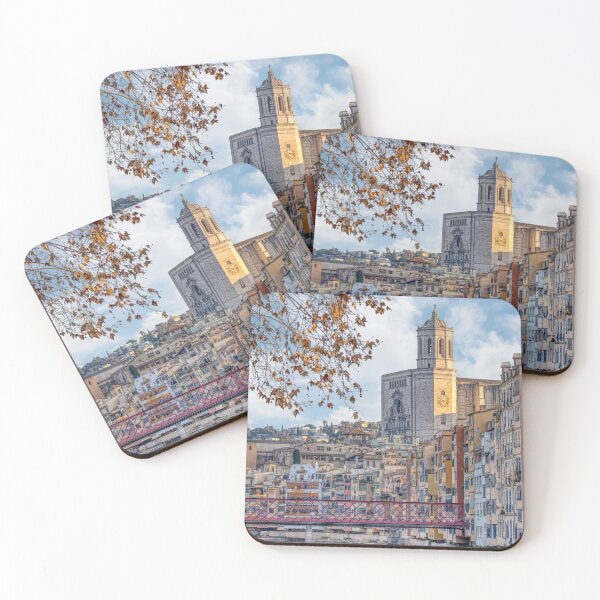 Item preview, Girona Cathedral, the Peixateries Velles  Bridge, and the houses of Onyar Rive, Catalunya, Spain designed and sold by Marc Garrido Clotet.