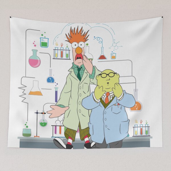 Item preview, Beaker Muppets and Bunsen - Science designed and sold by Namisanduatuju.