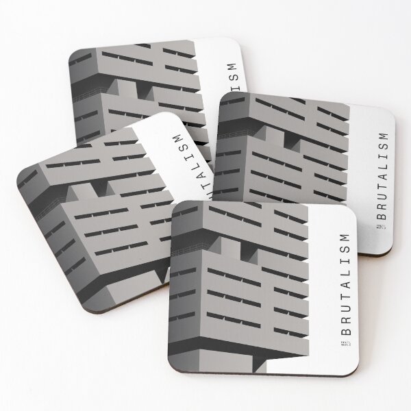 Item preview, Even buildings need to be hardcore, brutalism designed and sold by BrutalistWorld.