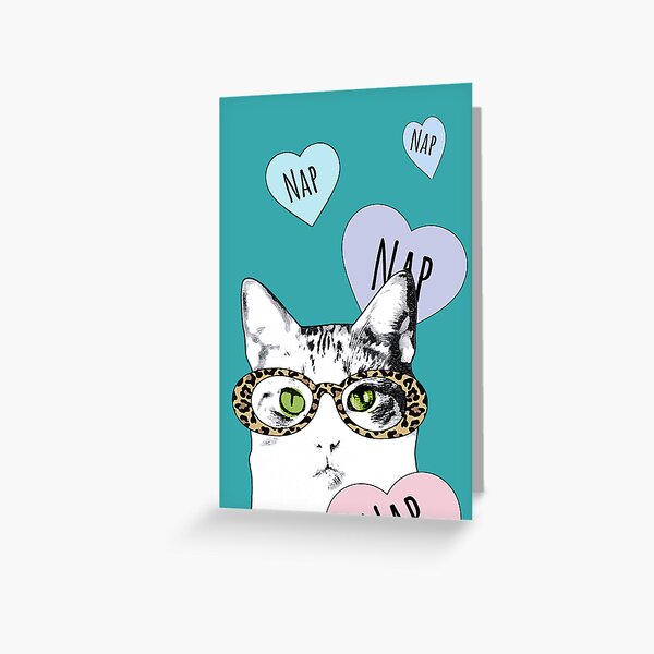 Item preview, Cute Cat Talk Conversation Heart designed and sold by Popworks.