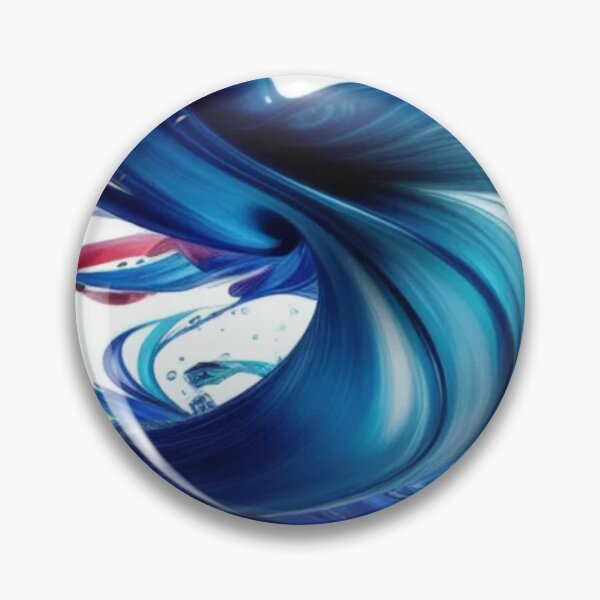 Item preview, Fluid Motion in a Blue Swirl designed and sold by FlowingMovement.