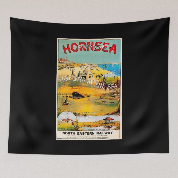 Item preview, Vintage Poster - Hornsea, Yorkshire designed and sold by cmphotographs.
