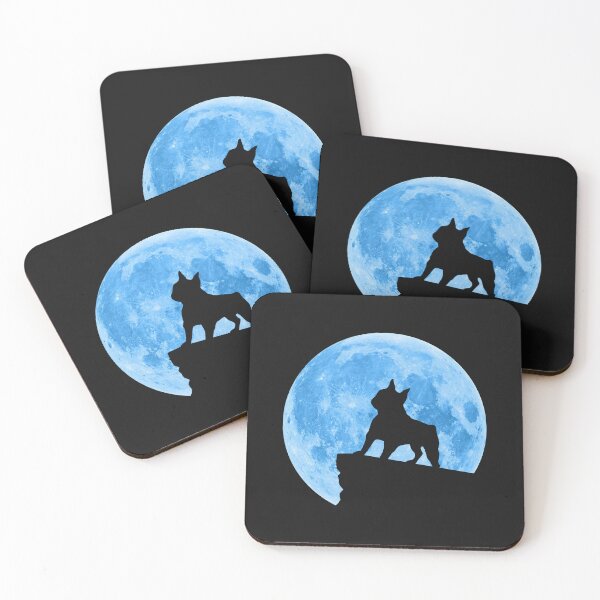 Item preview, Boston Terrier Moon | NickerStickers® on Redbubble designed and sold by NickerStickers.