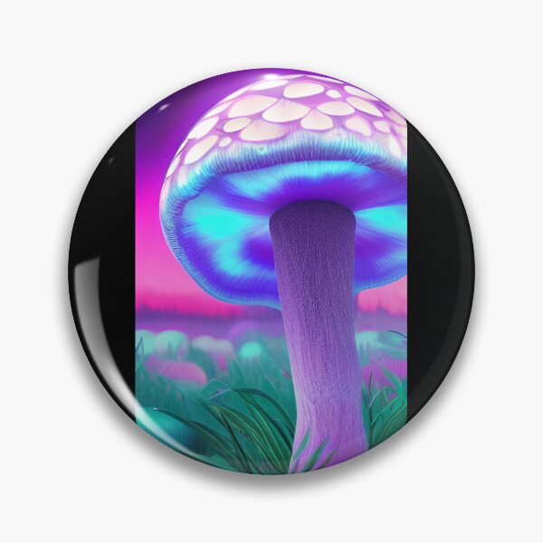 Item preview, A.I INK | Bioluminescent Mushroom Aesthetic  designed and sold by AI-INK.