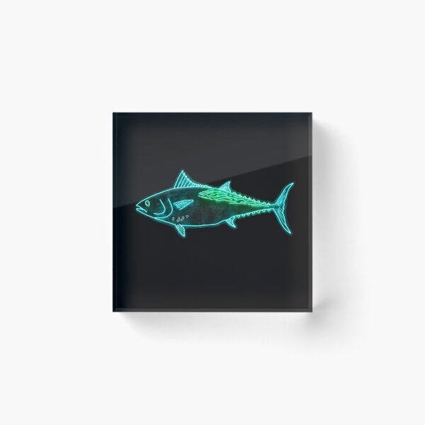 Item preview, Neon Design of a False Albacore Little Tunny designed and sold by designsasstultd.