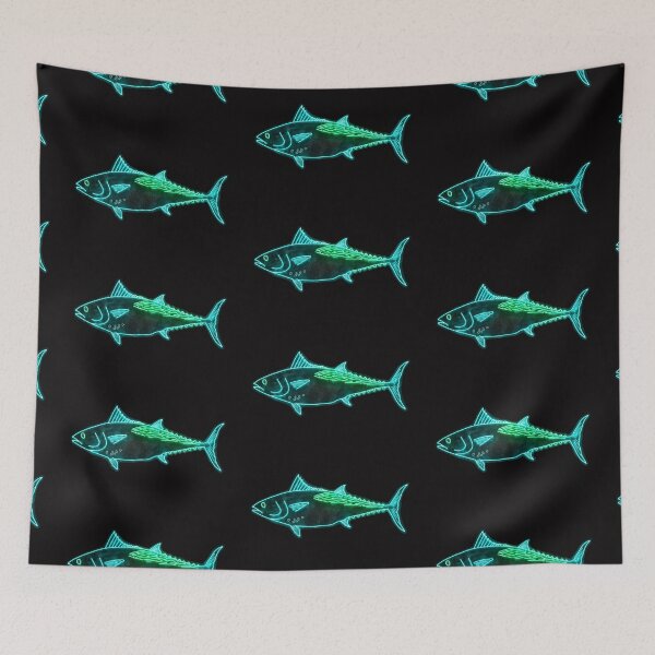 Item preview, Neon Design of a False Albacore Little Tunny designed and sold by designsasstultd.