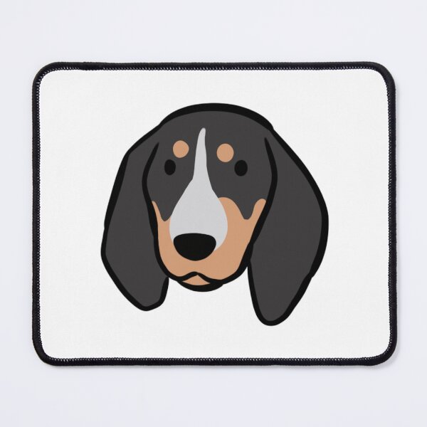 Item preview, Bluetick coonhound cute illustration designed and sold by Yarafantasyart.