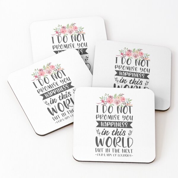 Item preview, Our Lady of Lourdes Quotes - Catholic Inspirational Quotes designed and sold by catholicquotes.