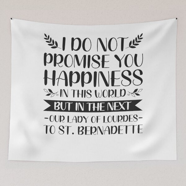 Item preview, Our Lady of Lourdes Quotes - Catholic Inspirational Quotes designed and sold by catholicquotes.