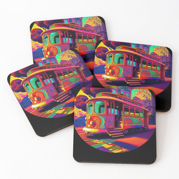 Item preview, San Francisco Cable Car v3 (no text) designed and sold by ai-datamancer.