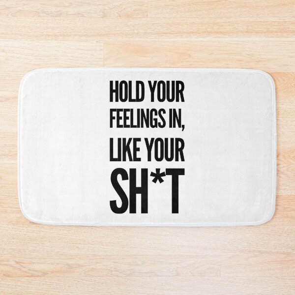 Item preview, Hold your feelings in - Big Mouth quote  designed and sold by voiddestiel.