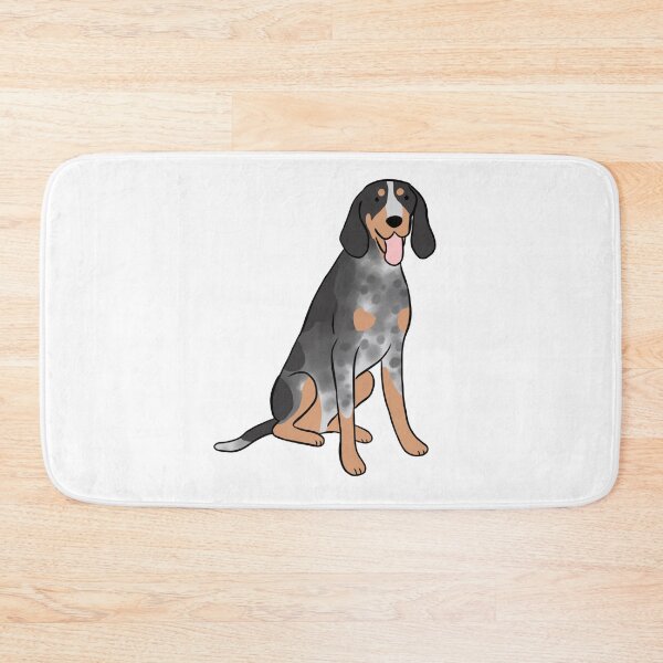 Item preview, Bluetick coonhound cute illustration designed and sold by Yarafantasyart.