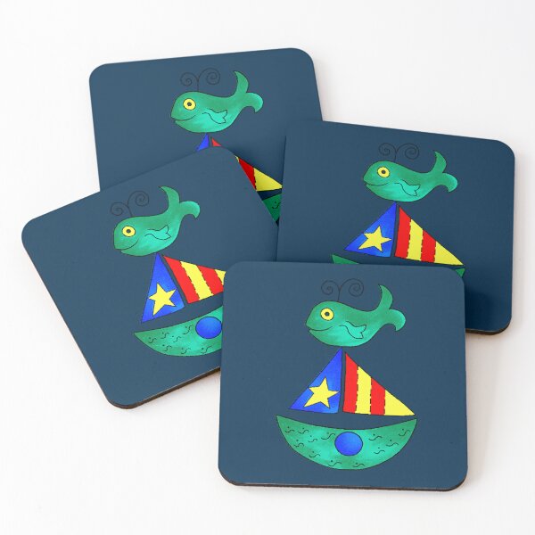 Item preview, Fishy Sail Boat designed and sold by ChristinasMess.