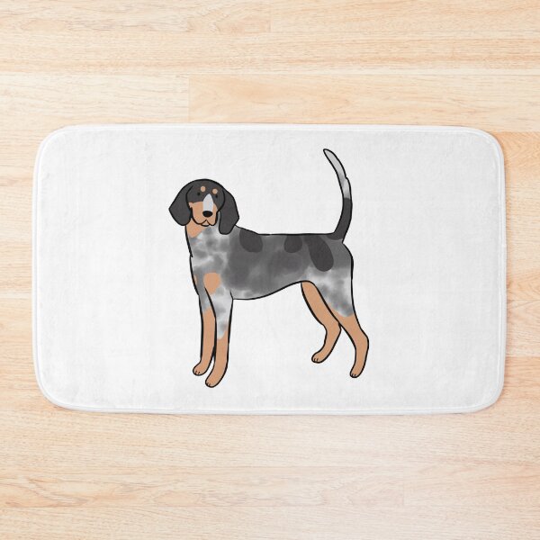 Item preview, Bluetick coonhound cute illustration designed and sold by Yarafantasyart.