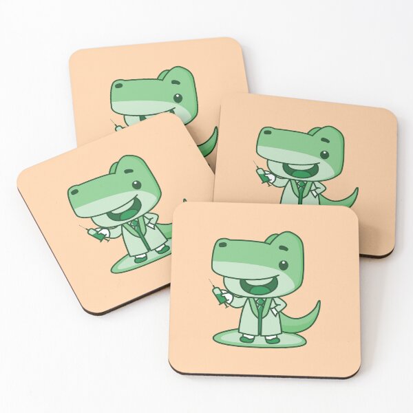 Item preview, Doctorsaurus - Cute Green Dinosaur Lover Gift designed and sold by KawaiiBombShop.