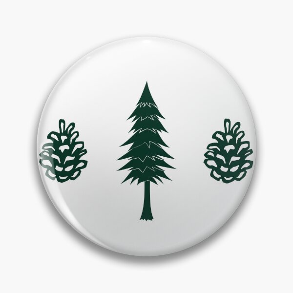 Item preview, Pine Trees, Pinecones, Green, Large Pattern designed and sold by SpruceGooseCo.