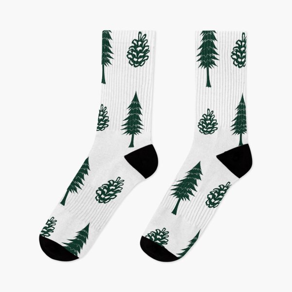 Item preview, Pine Trees, Pinecones, Green, Large Pattern designed and sold by SpruceGooseCo.