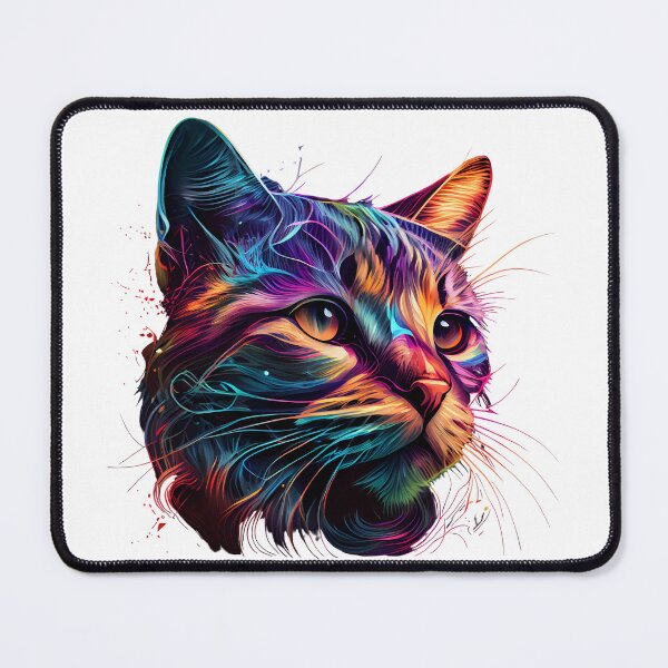 Item preview, Trippy Psychedelic Cat designed and sold by WilderMinds.