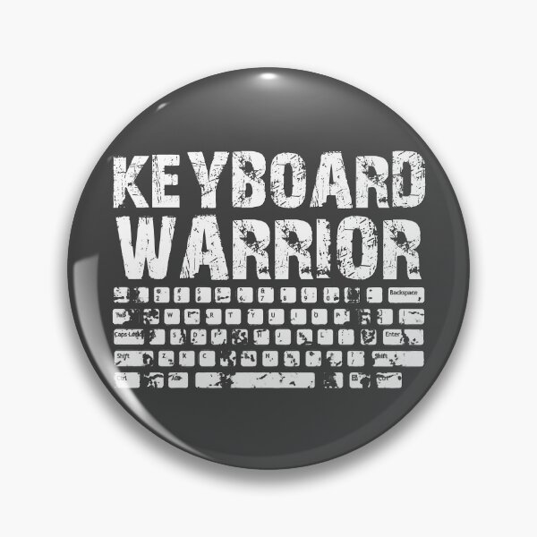 Item preview, Keyboard Warrior - White designed and sold by JoanNinjaHen.