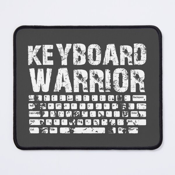 Item preview, Keyboard Warrior - White designed and sold by JoanNinjaHen.