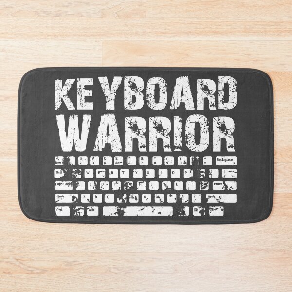 Item preview, Keyboard Warrior - White designed and sold by JoanNinjaHen.
