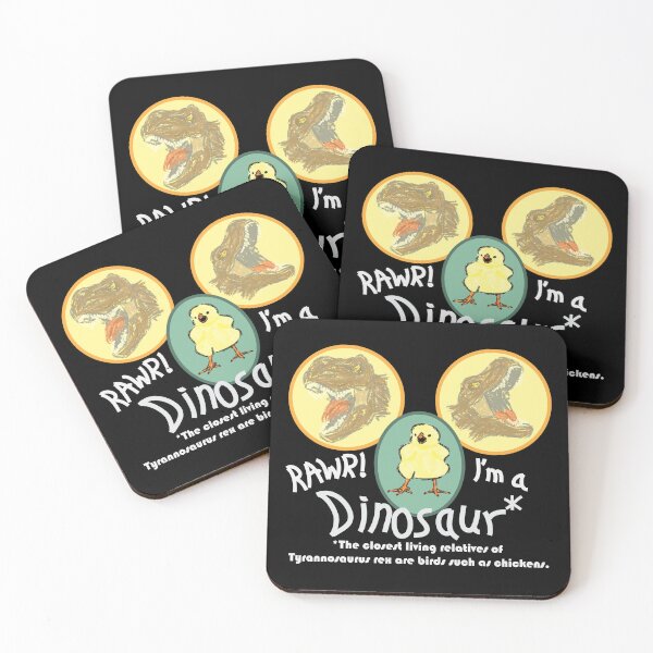 Item preview, RAWR! I'm a Dinosaur! - Tyrannosaurus rex Chicken IV designed and sold by JD's Shop.