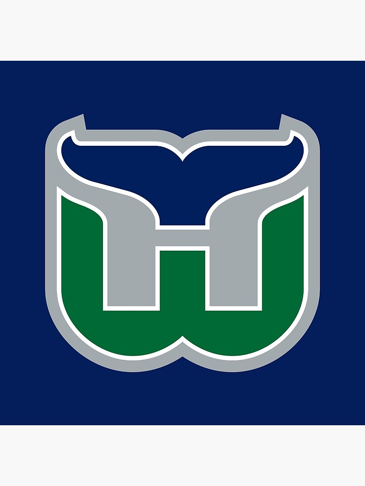 Hartford Whalers Alternate Logo Sticker for Sale by BernedMyToast