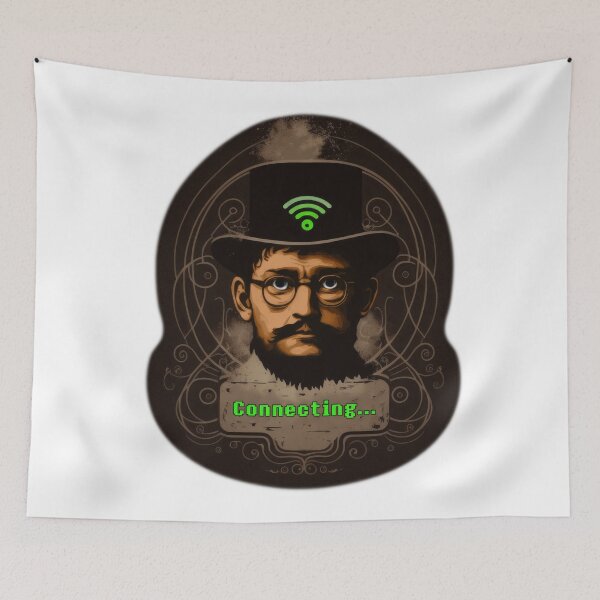 Item preview, Wi-Fi man designed and sold by MartianBunnyH.