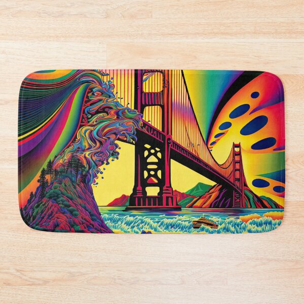 Item preview, Golden Gate Bridge v3 designed and sold by ai-datamancer.