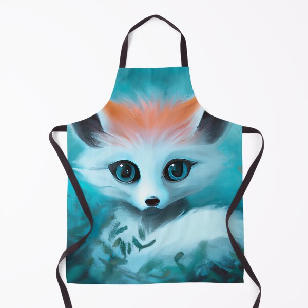 Item preview, Fox Cute hiding in the cold winter foliage designed and sold by phillipbooth.
