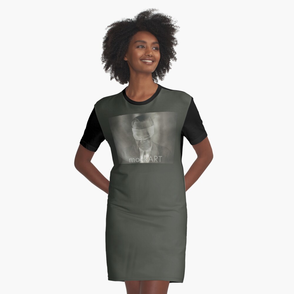 Item preview, Graphic T-Shirt Dress designed and sold by mockART.
