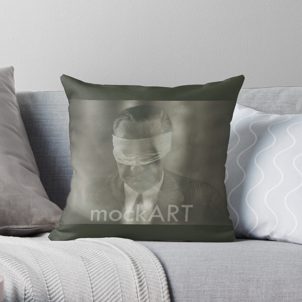 Item preview, Throw Pillow designed and sold by mockART.