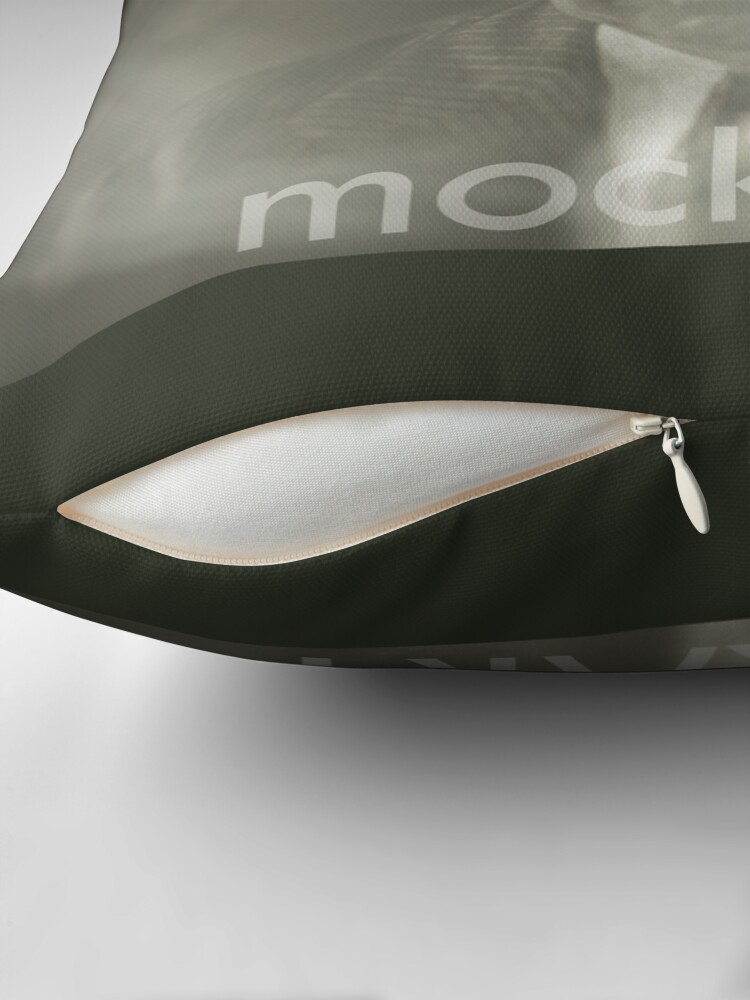 Thumbnail 2 of 4, Pillow, mockART - Blind Man designed and sold by mockART.
