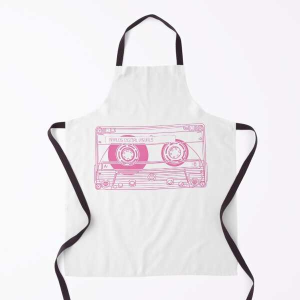 Item preview, Cassette Tape Graphic (Blush Red Lines) Analog / Music designed and sold by analogdigitalvz.