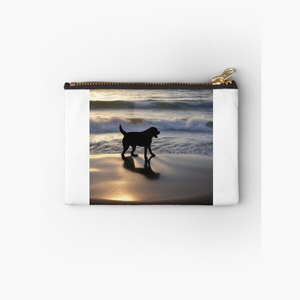 Item preview, Beach Black Labrador. Ocean Black Labrador. Water Black Labrador designed and sold by Doggymadness.
