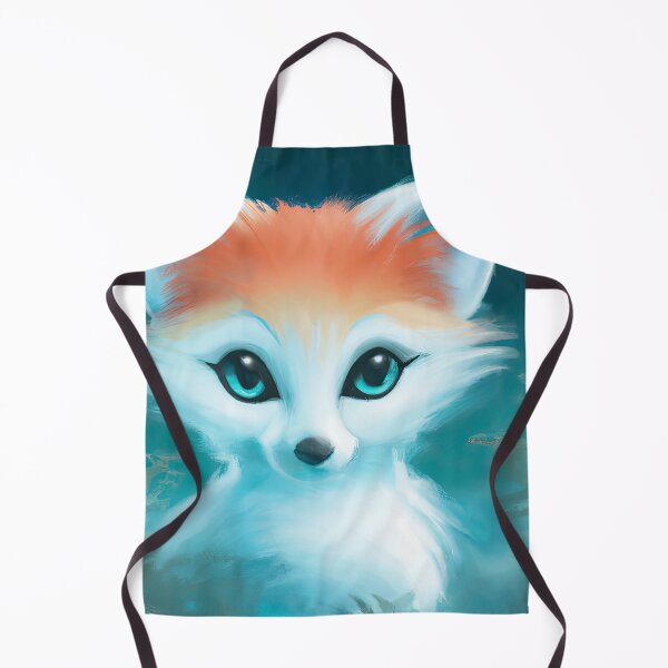 Item preview, Fox Cute hiding in the cold winter foliage designed and sold by phillipbooth.