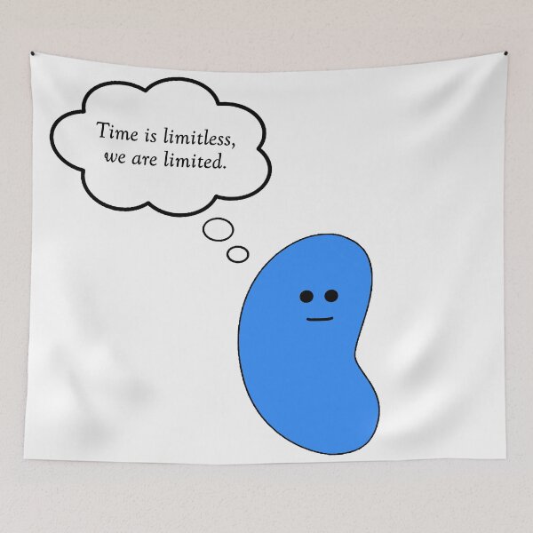 Item preview, Absurd Thoughts - Time (blue) designed and sold by AbsurdJellybean.