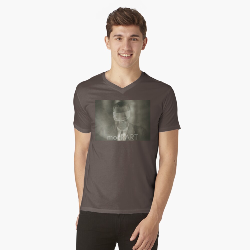 Item preview, V-Neck T-Shirt designed and sold by mockART.