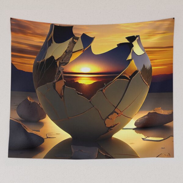 Item preview, Salt Flats Sunset designed and sold by OccultDreams.