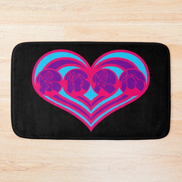 Item preview, BSL Love (pink/blue/purple) designed and sold by FelixCulpa.