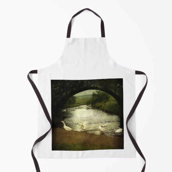 Item preview, Geese in the rain at Two Bridges designed and sold by moor2sea.