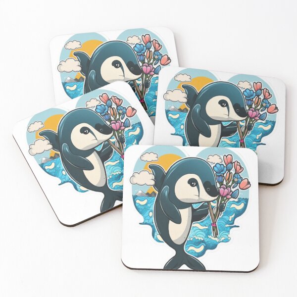 Item preview, Orca Is My Valentine designed and sold by laurateamart.
