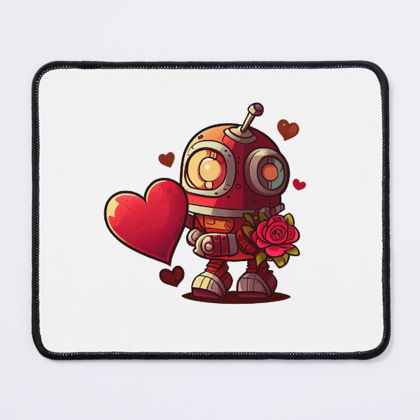 Item preview, Valentine day robots love #love designed and sold by JBJart.