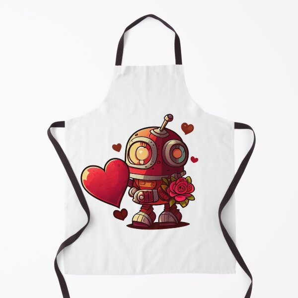 Item preview, Valentine day robots love #love designed and sold by JBJart.