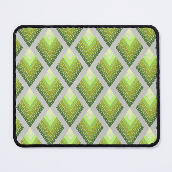 Item preview, Geometric Mosaic Green Seamless Pattern designed and sold by Cedarrue.