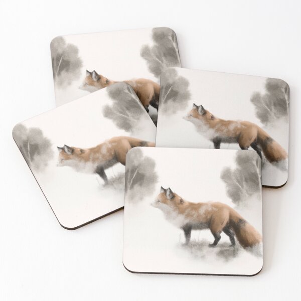 Item preview, Fox in the morning winter mist  designed and sold by phillipbooth.