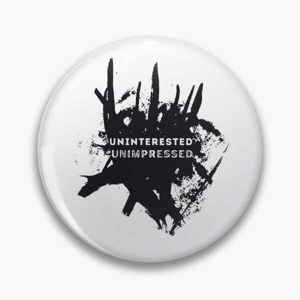 Item preview, Uninterested Unimpressed designed and sold by LadyHustle.