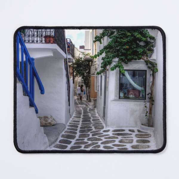 Item preview, Residential Streets of Mykonos designed and sold by tomg.